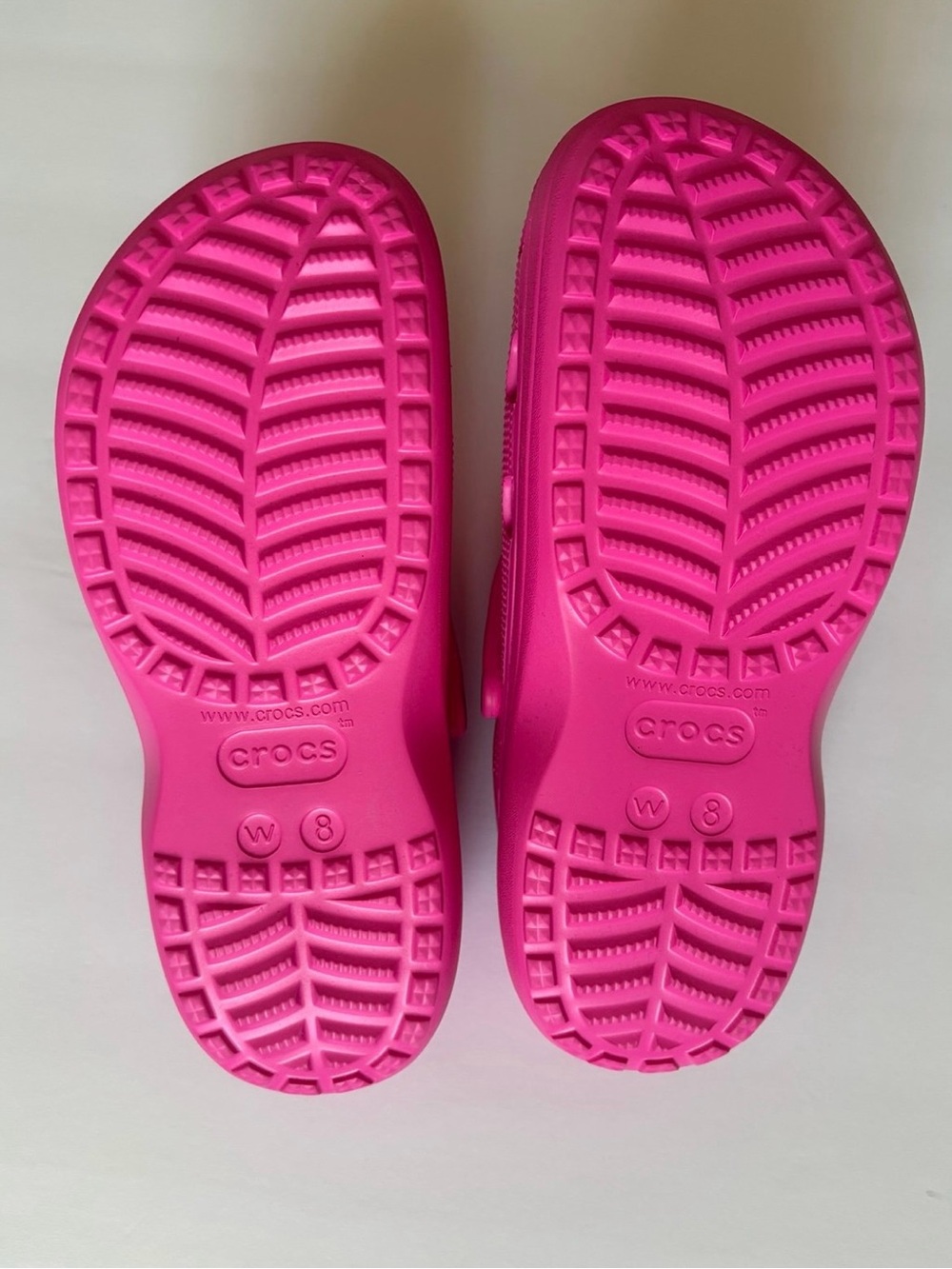 CROCS Women’s Baya Platform - Hot Pink - Picture 3 of 3